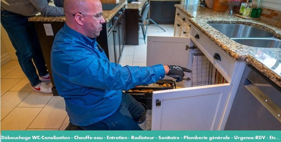 installation robinetterie de douche